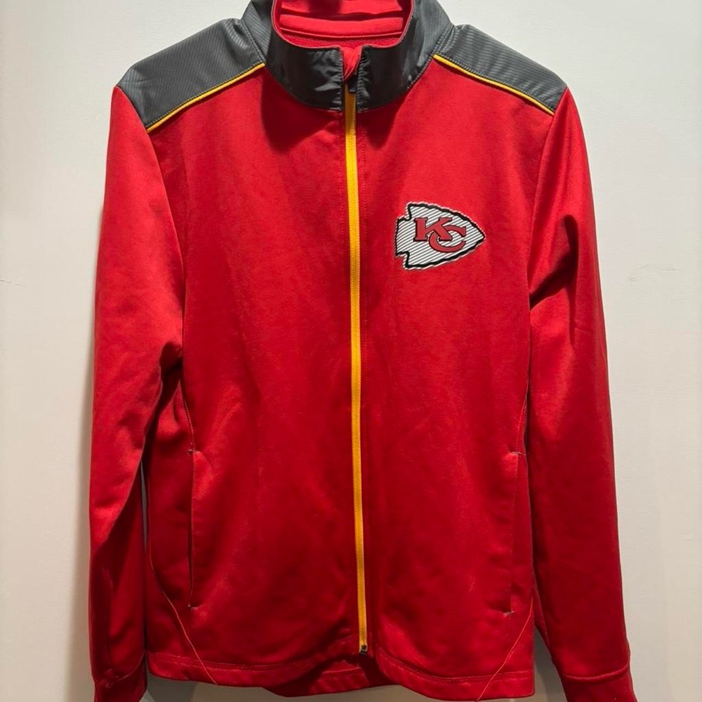 Kansas City Chiefs Red and Gray Jacket